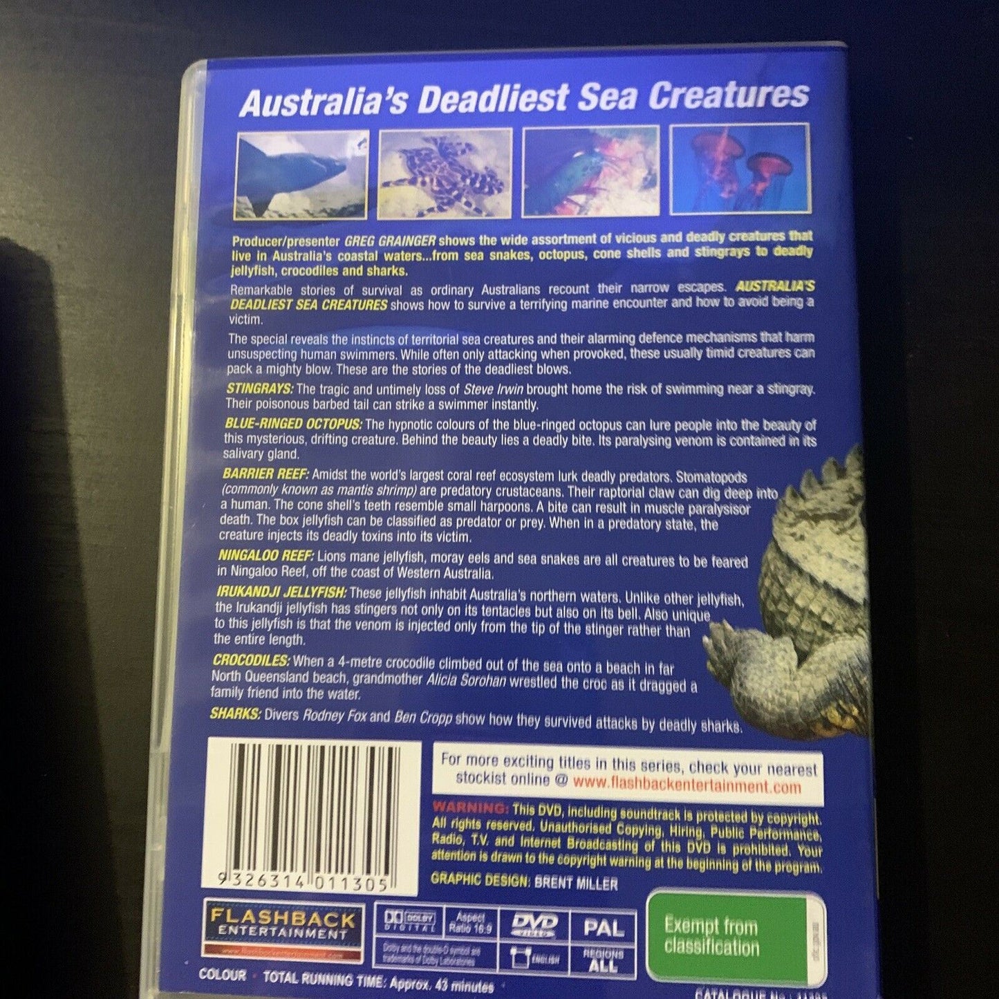 Grainger's World - The Lucky Country Volume 3 - 4-DVD DISC Set Region ALL