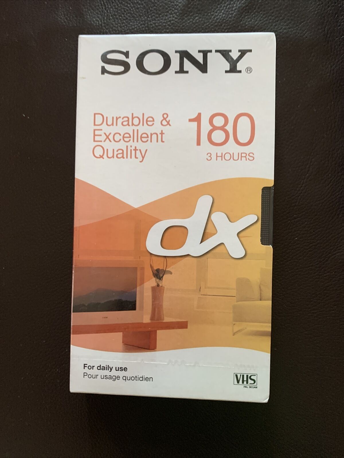 *New Sealed* 3x Sony E-180DXH, 3xTDK & 1x Teac E-240 Blank VHS Cassette Tapes