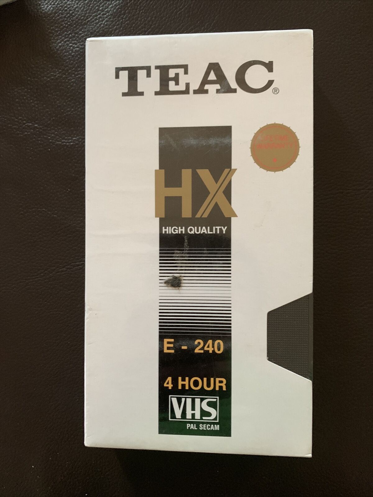 *New Sealed* 3x Sony E-180DXH, 3xTDK & 1x Teac E-240 Blank VHS Cassette Tapes