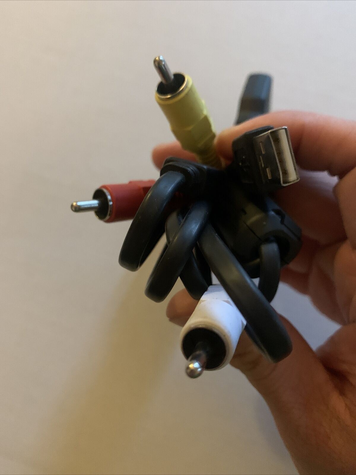 Genuine Sony Type 2 Cable With AV RCA Composite Cable & USB