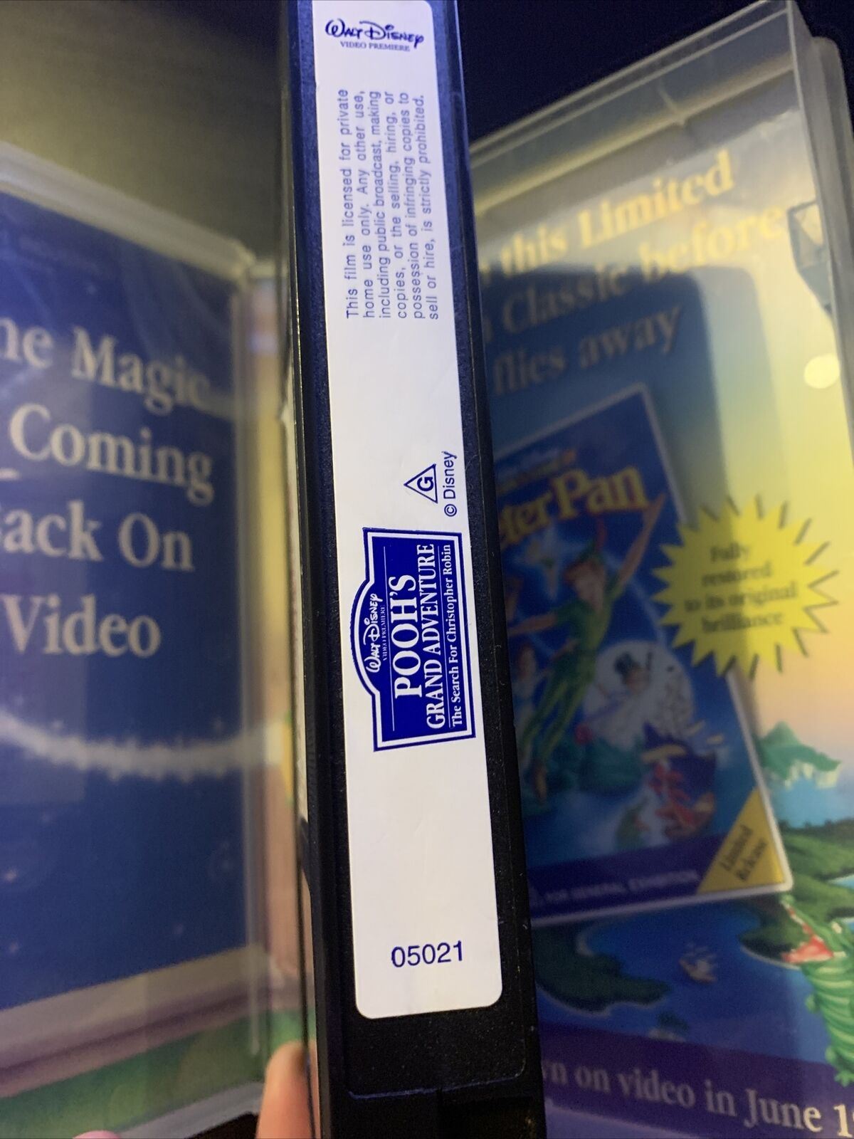 Walt Disney Pooh's Grand Adventure The Search For Christopher Robin (VHS, 1997)