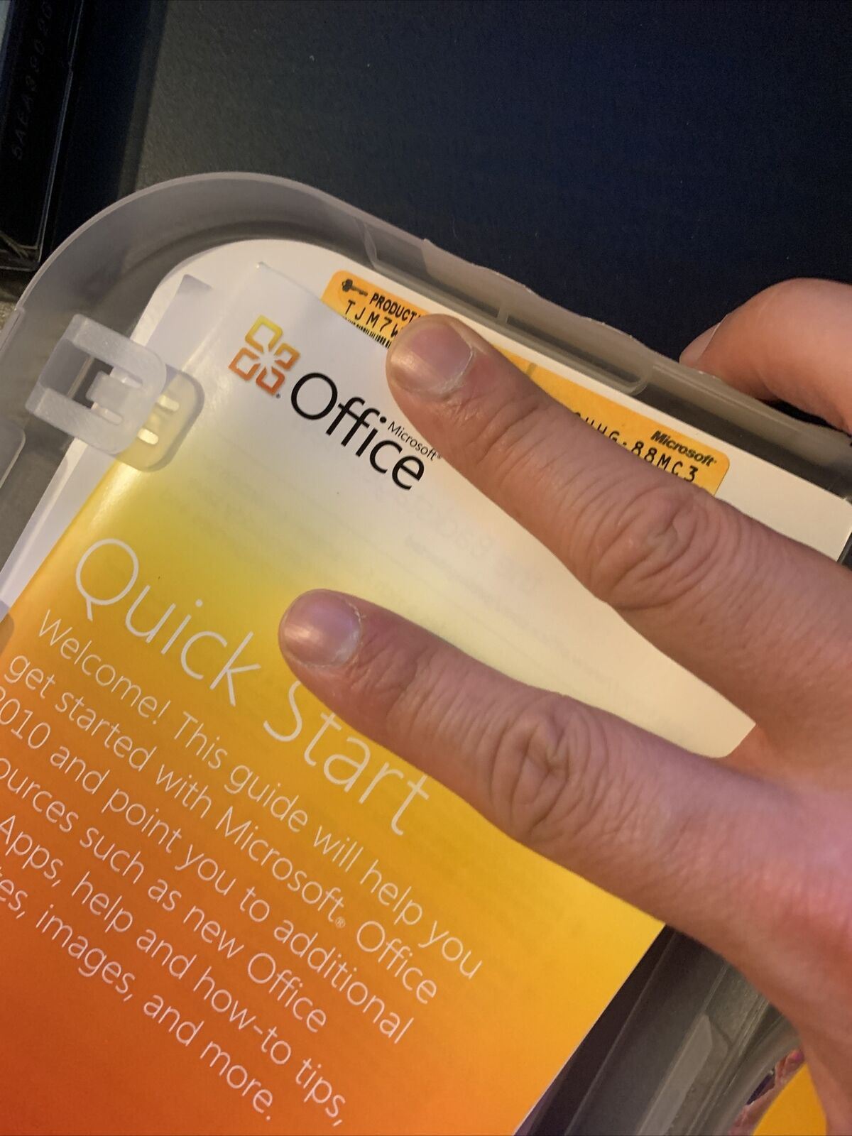 Microsoft Office Home And Student 2010 PC DVD