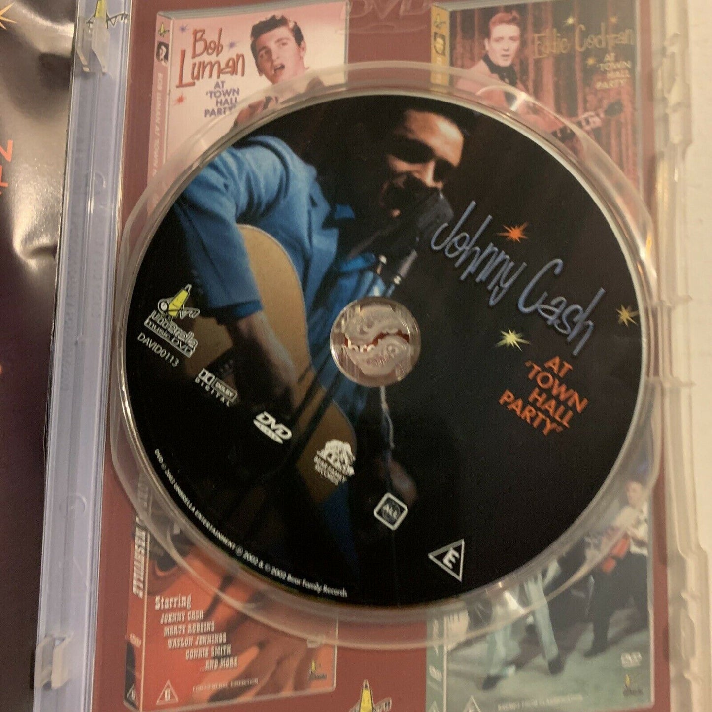 Johnny Cash - At 'Town Hall Party' (DVD, 1959) All Regions