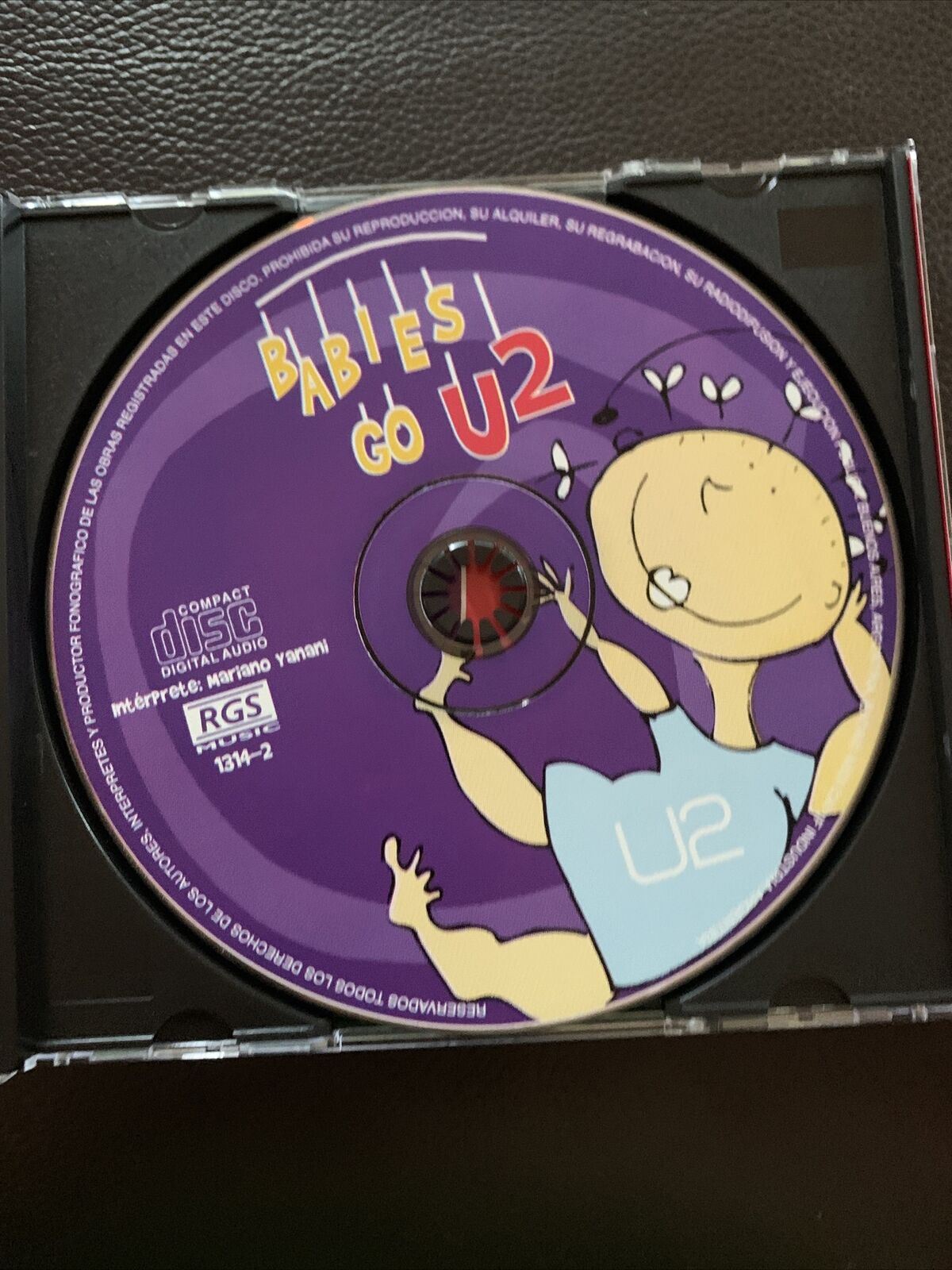 Babies Go U2 for Children Lullaby (CD, 2005)
