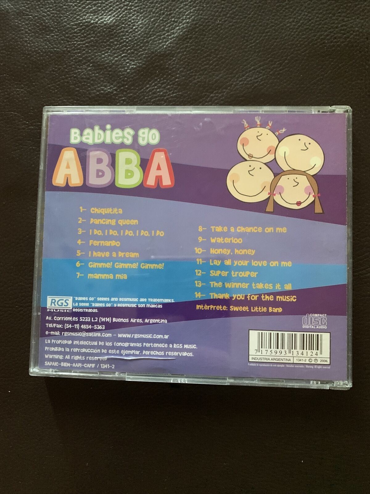 Babies Go ABBA for Children Lullabies (CD, 2006)