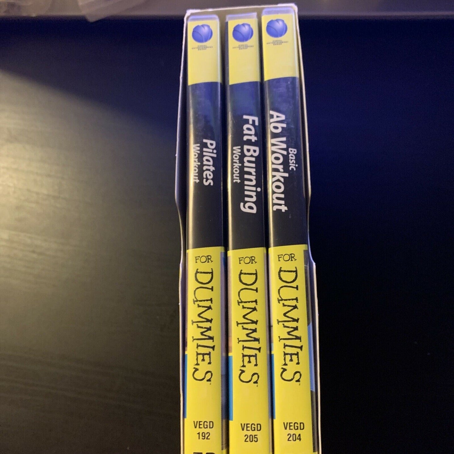The Ultimate Fitness Triple Pack For Dummies (DVD, 3-Disc) Pilates, Ab, Fat Burn