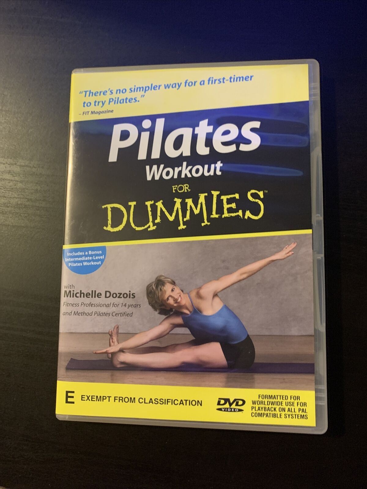 The Ultimate Fitness Triple Pack For Dummies (DVD, 3-Disc) Pilates, Ab, Fat Burn