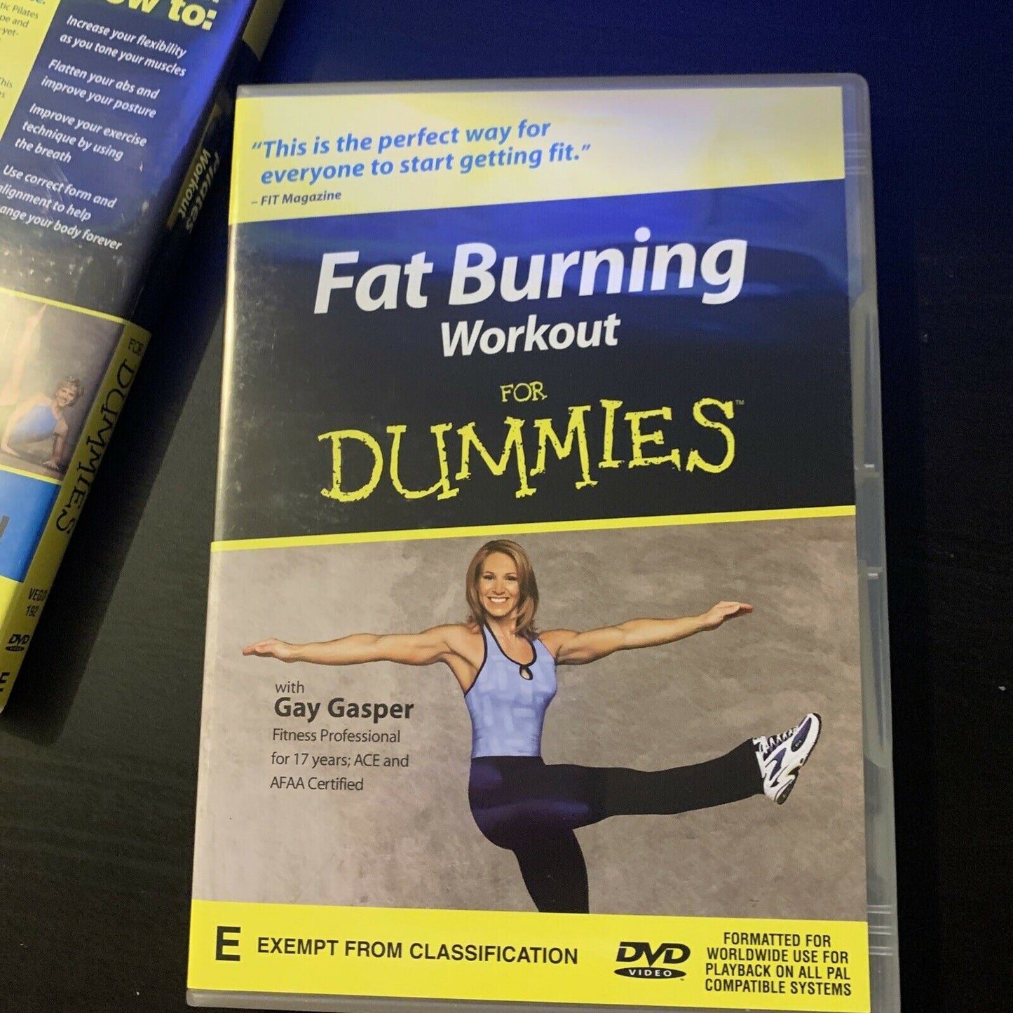The Ultimate Fitness Triple Pack For Dummies (DVD, 3-Disc) Pilates, Ab, Fat Burn