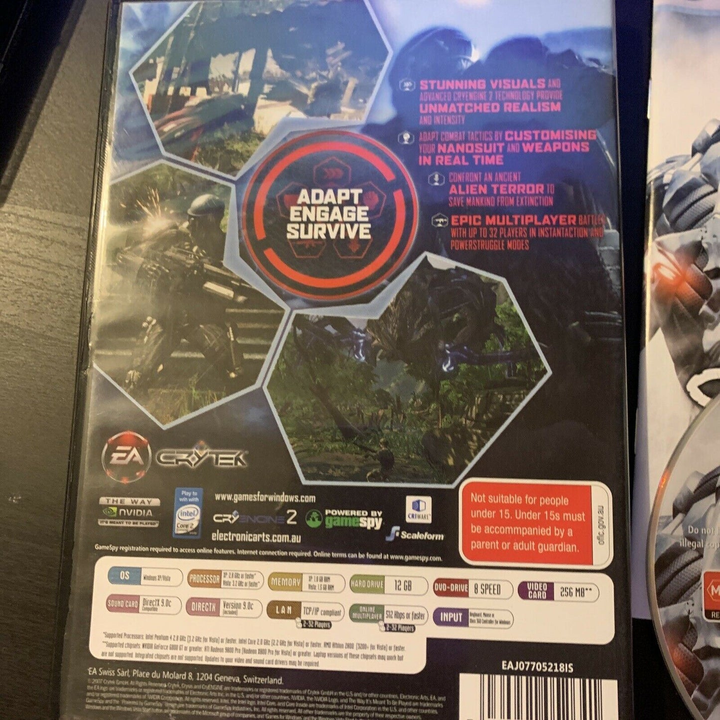Crysis - PC DVD game With Manual