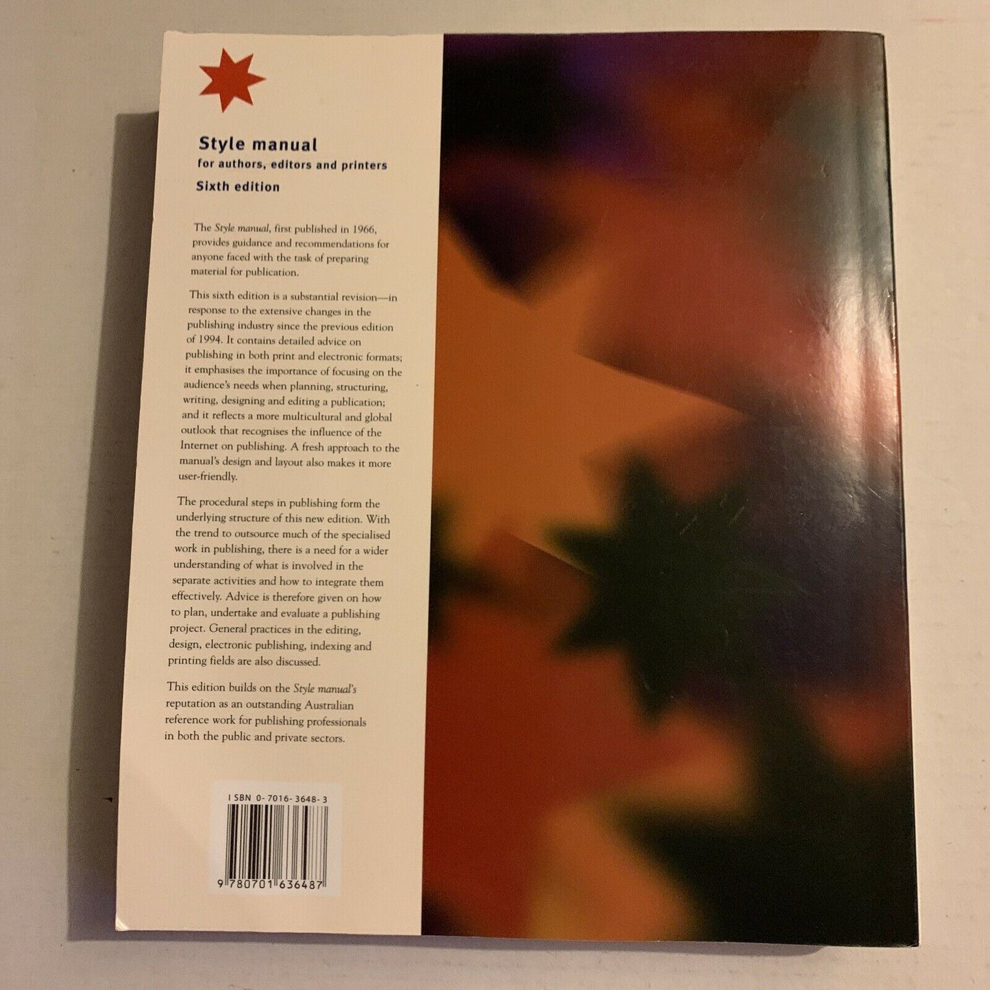 Style Manual: For Authors, Editors and Printers by Dcita (Paperback, 2006)