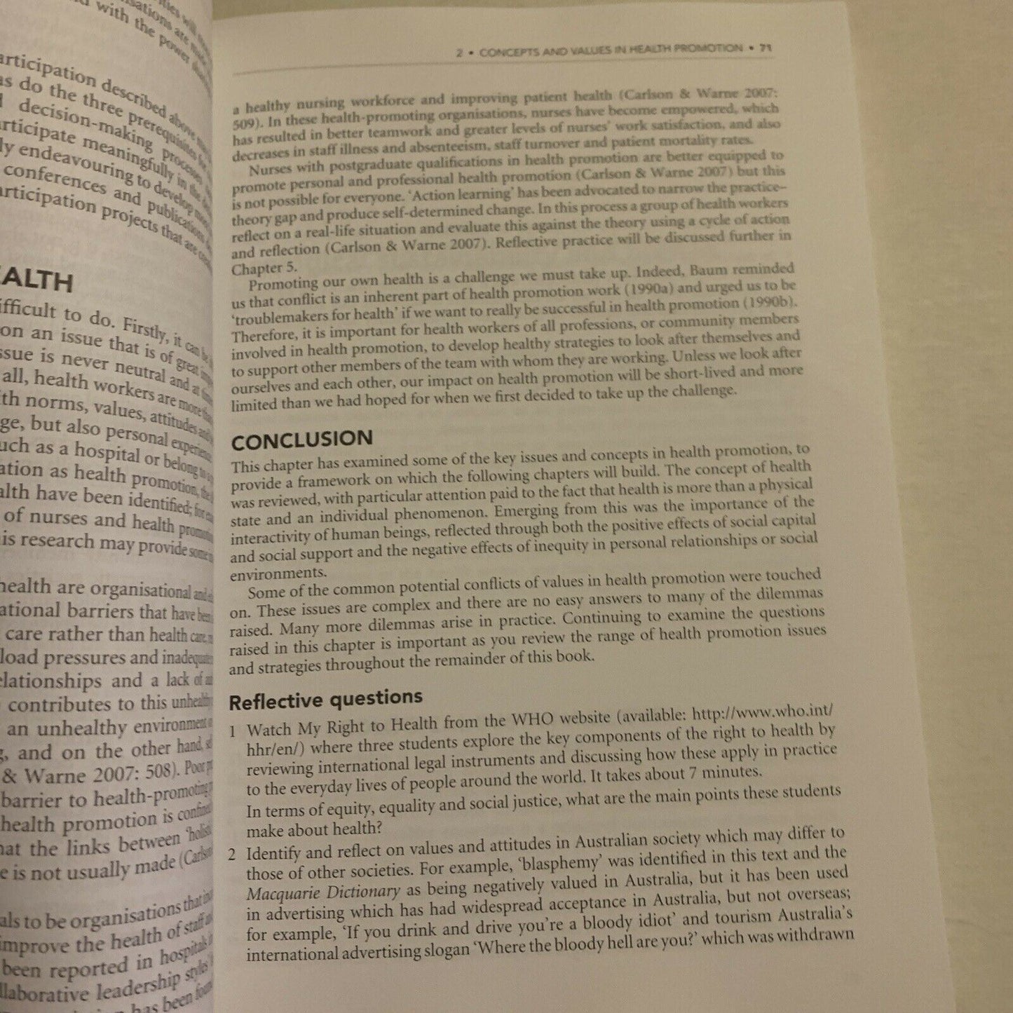 Promoting Health - A Primary Health Care Approach By Lyn Talbot 4th Ed