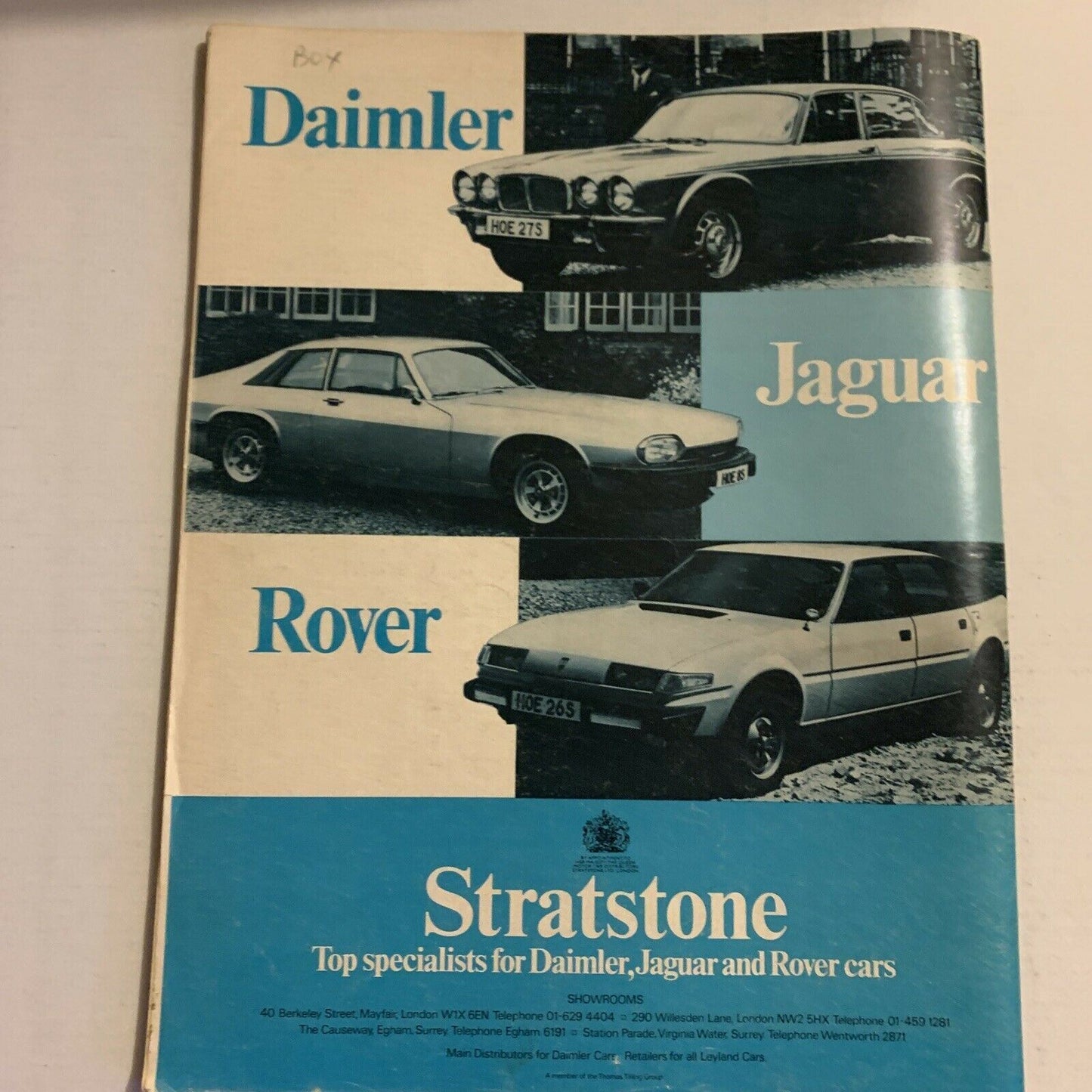 Autocar Magazine May 1978 - Ferrari Boxer
