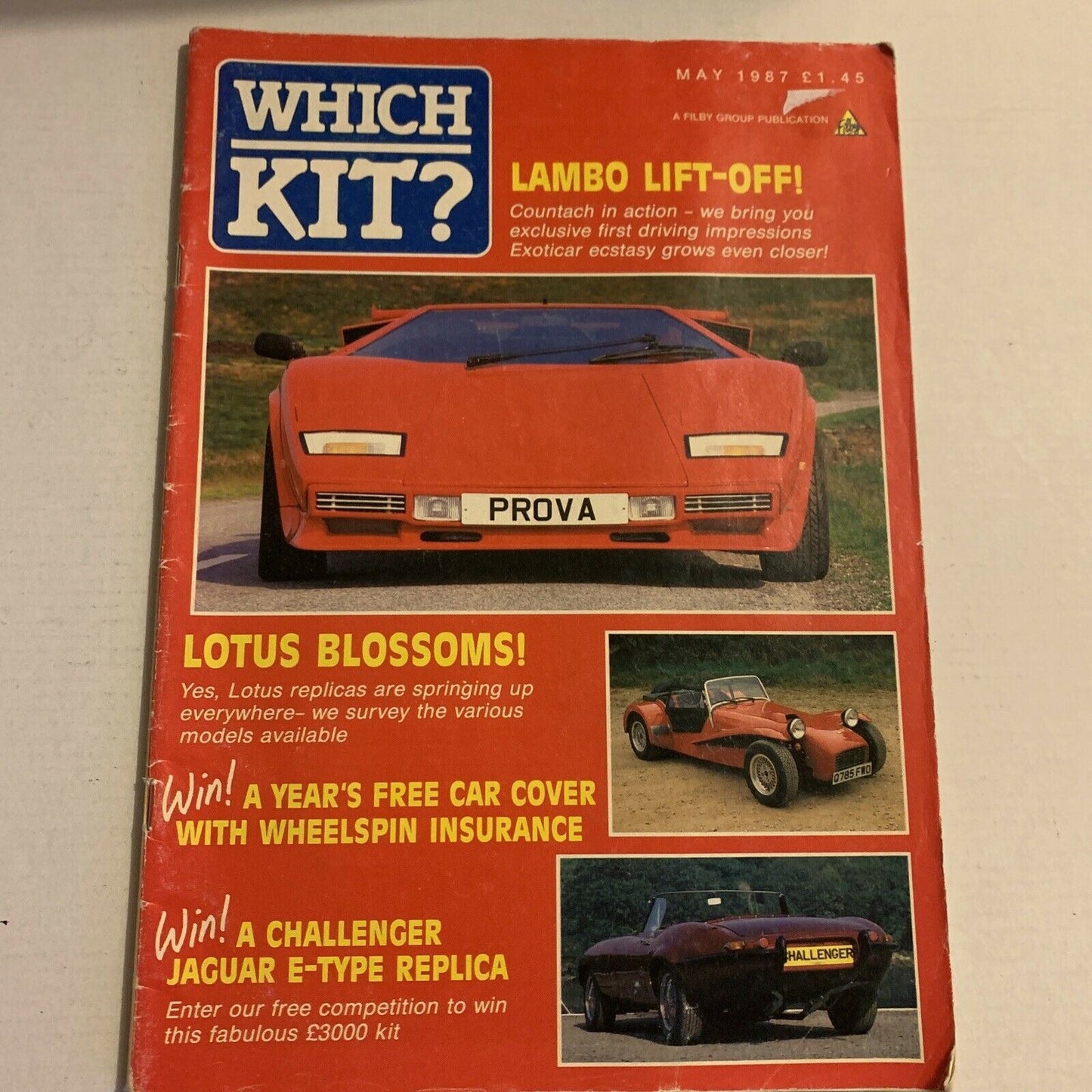 Which Kit? Magazine May 1987 Lambo Lift-Off!