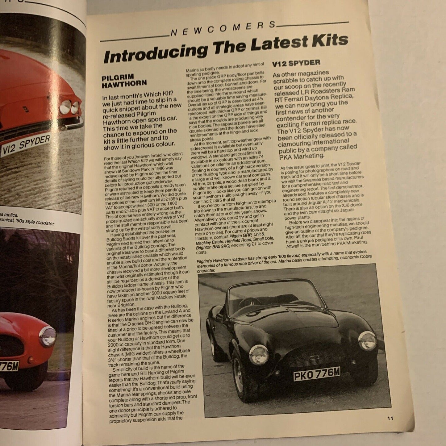 Which Kit? Magazine May 1987 Lambo Lift-Off!