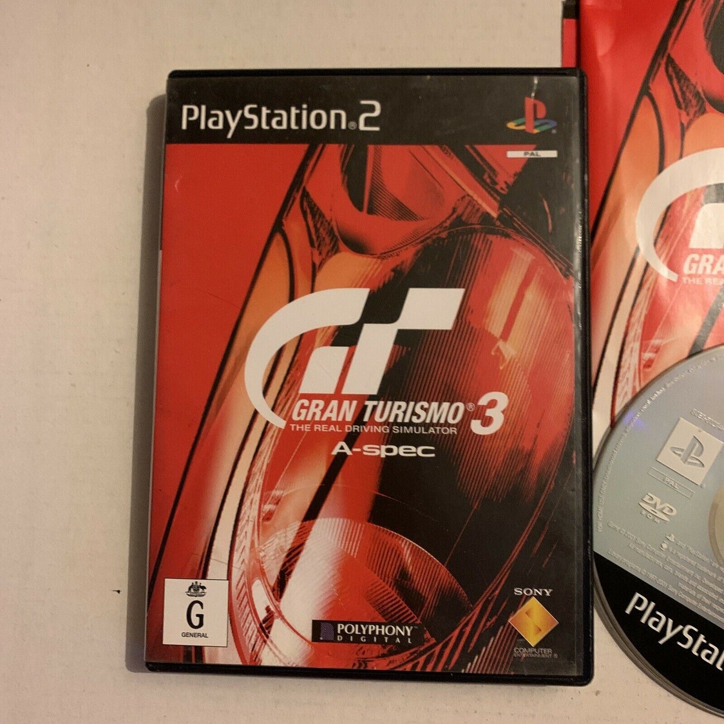 Gran Turismo 3: A -Spec Platinum - PS2 Playstation 2 PAL Game with Manual