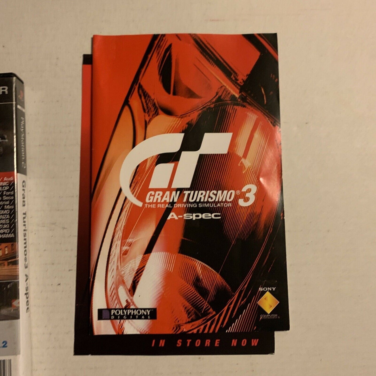 Gran Turismo 3: A -Spec Platinum - PS2 Playstation 2 PAL Game with Manual
