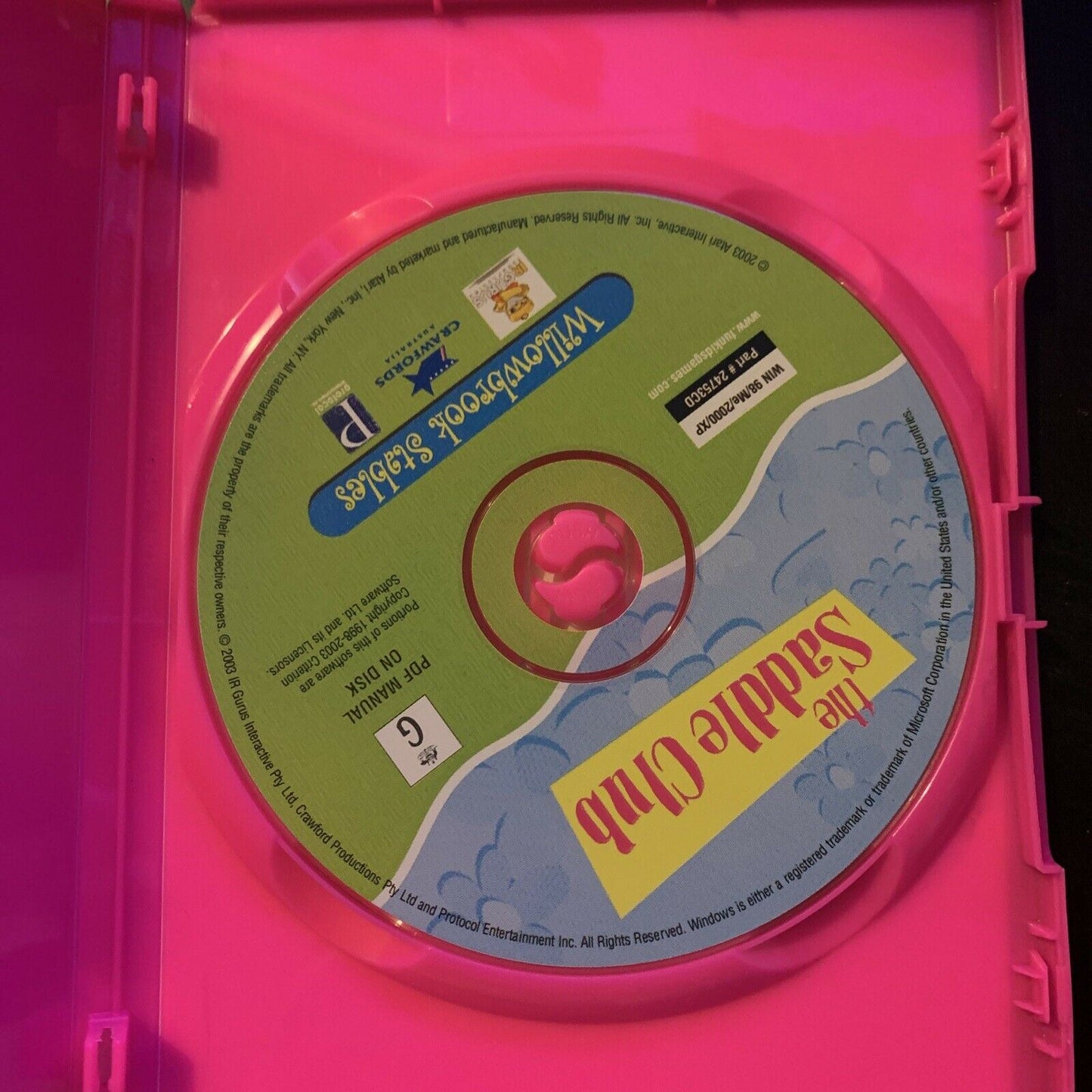 The Saddle Club - Willowbrook Stables - PC CD-ROM Game