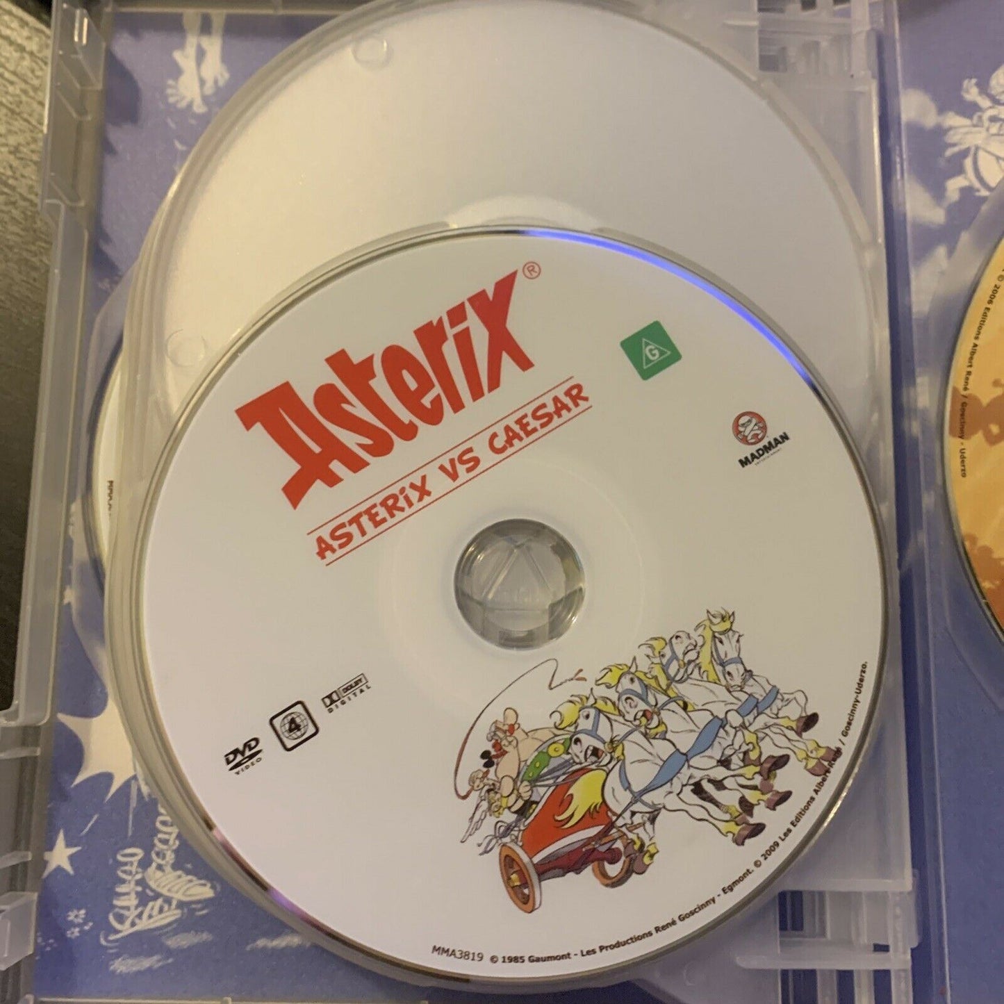 Asterix Gold Edition - 50th Anniversary Edition (DVD, 2009, 8-Disc) Region 4