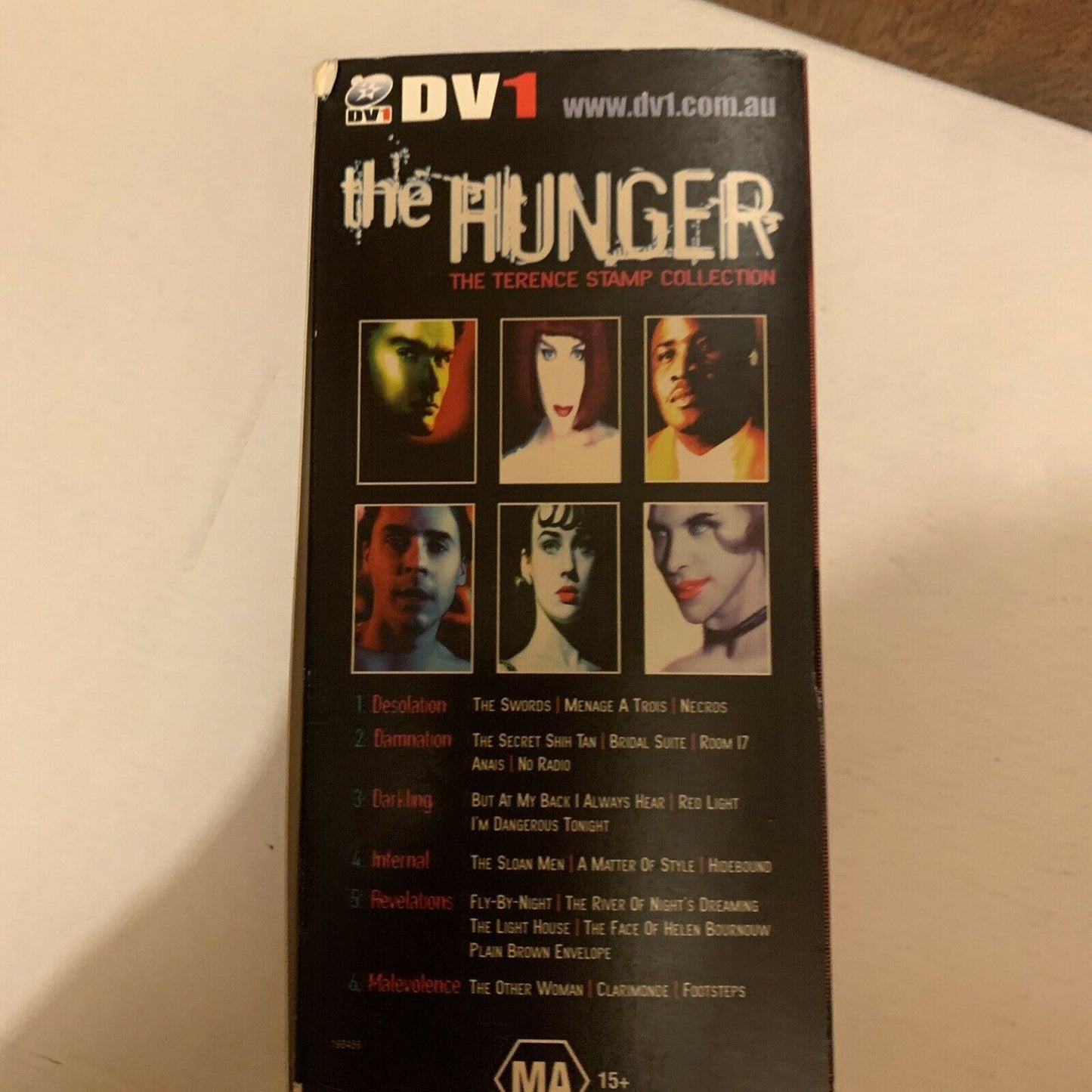 The Hunger - The Terrance Stamp Collection (DVD, 1997) Ridley Scott. Region 4
