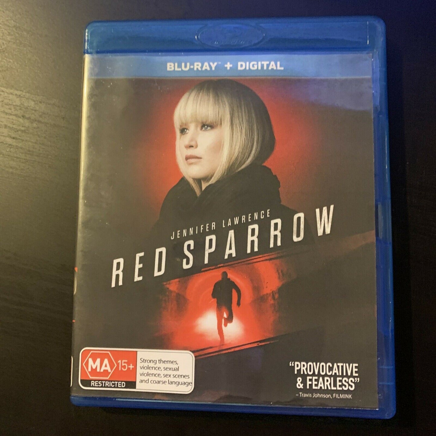 Red Sparrow (Blu-ray, 2018) Jennifer Lawrence, Matthias Schoenaerts. Region B