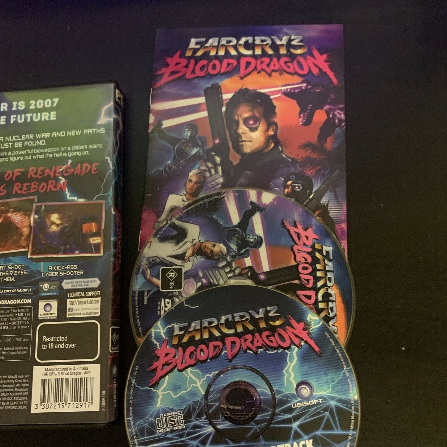 Farcry 3: Blood Dragon - PC DVD-ROM Windows UBISOFT With Manual