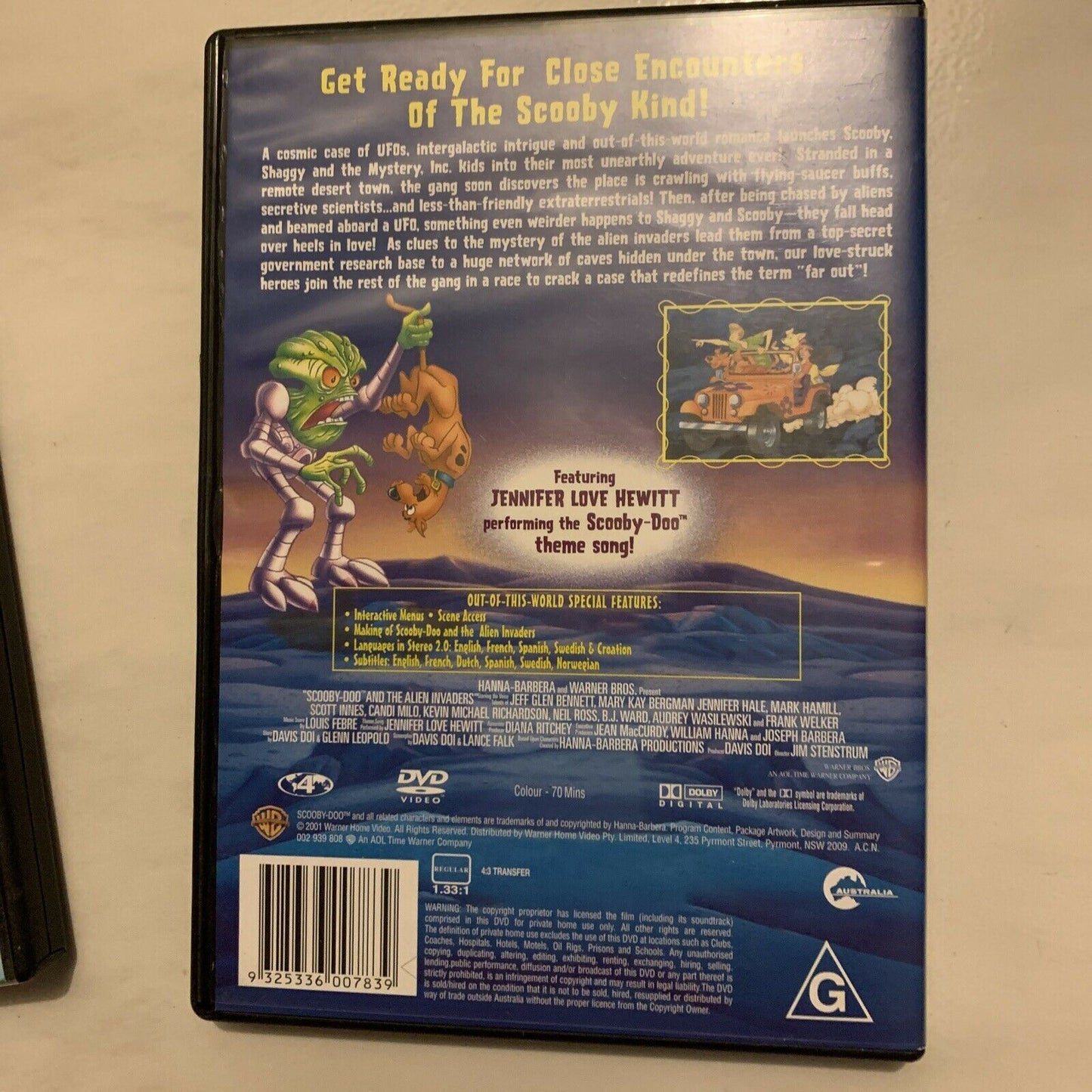 5x Scooby Doo DVDs Region 4