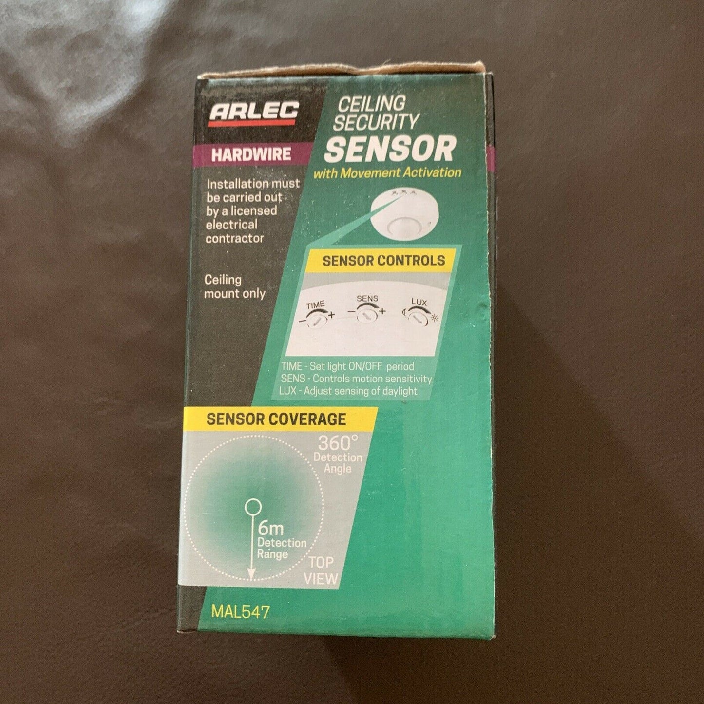 *New* Arlec Otrera Movement Activated Surface Mount Ceiling Sensor