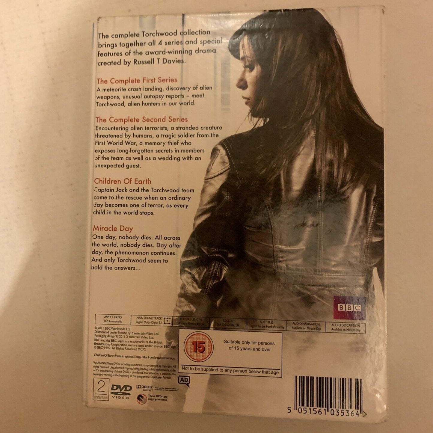 Torchwood: Series 1 & 2, Children Of Earth, Miracle Day (DVD, 2011) Region 4,2