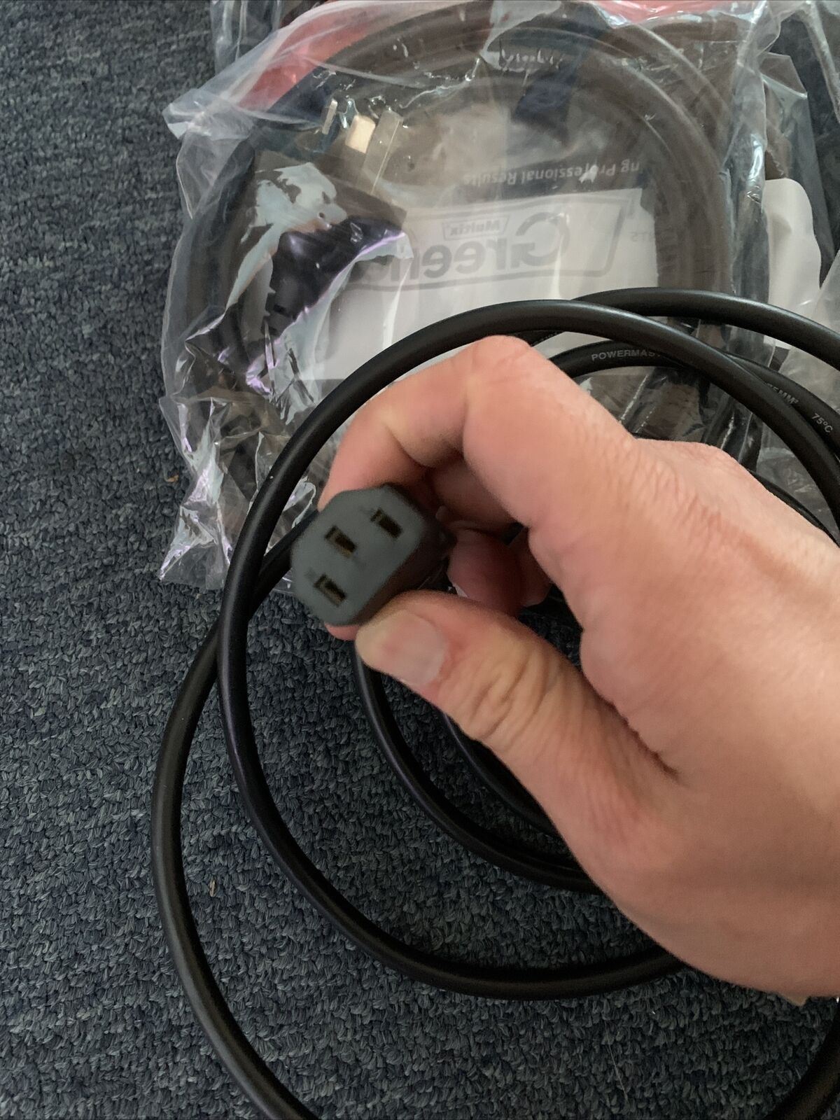 9x 2M Wall Plug to IEC C13 Power Cable For PC