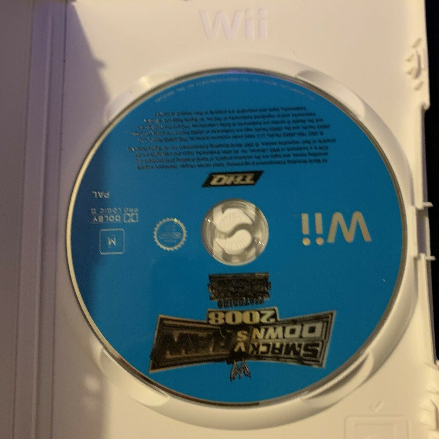 Smackdown vs Raw 2008 - Nintendo Wii Game PAL