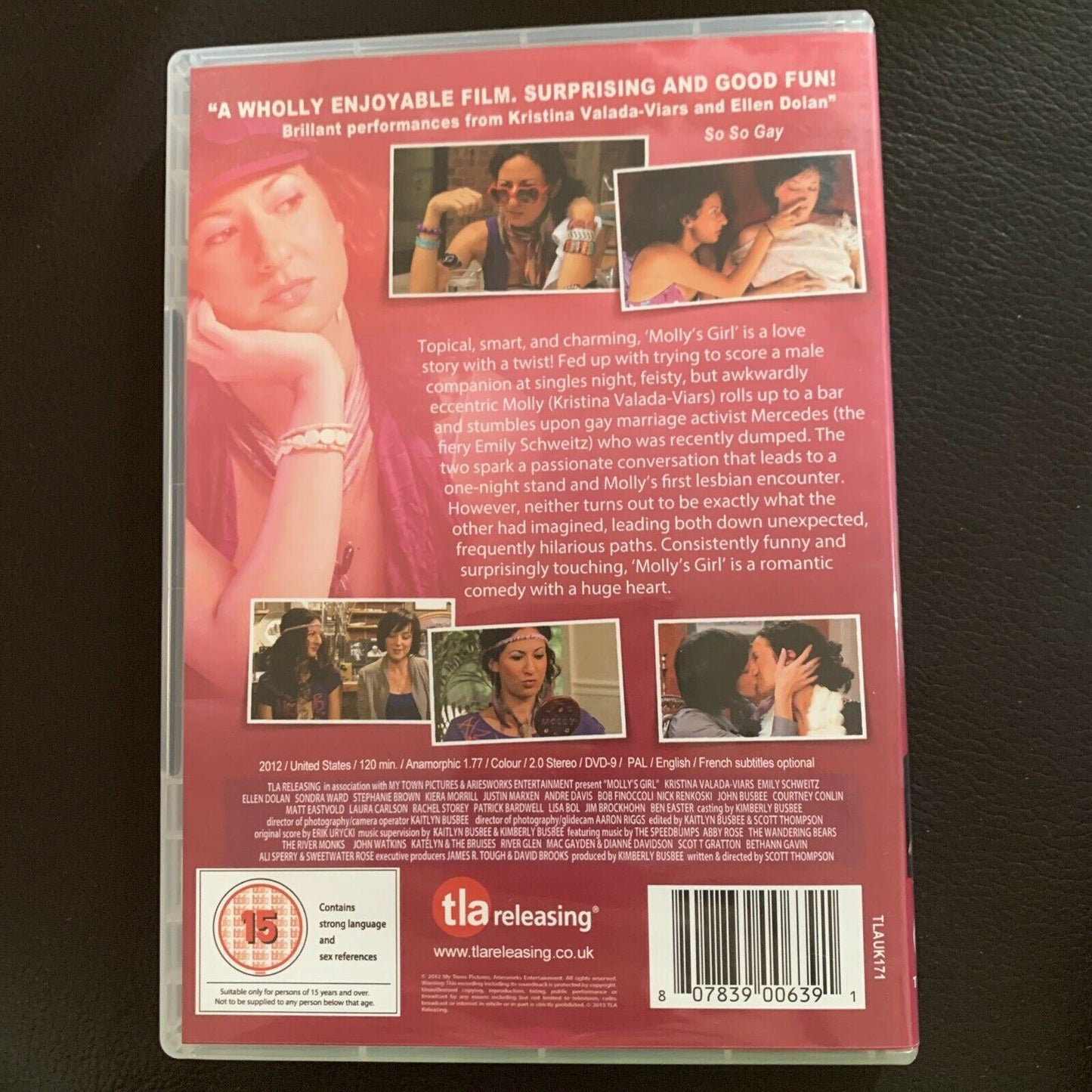 Molly's Girl (DVD, 2012) Kristina Valada-Viars, Emily Schweitz - Region 2