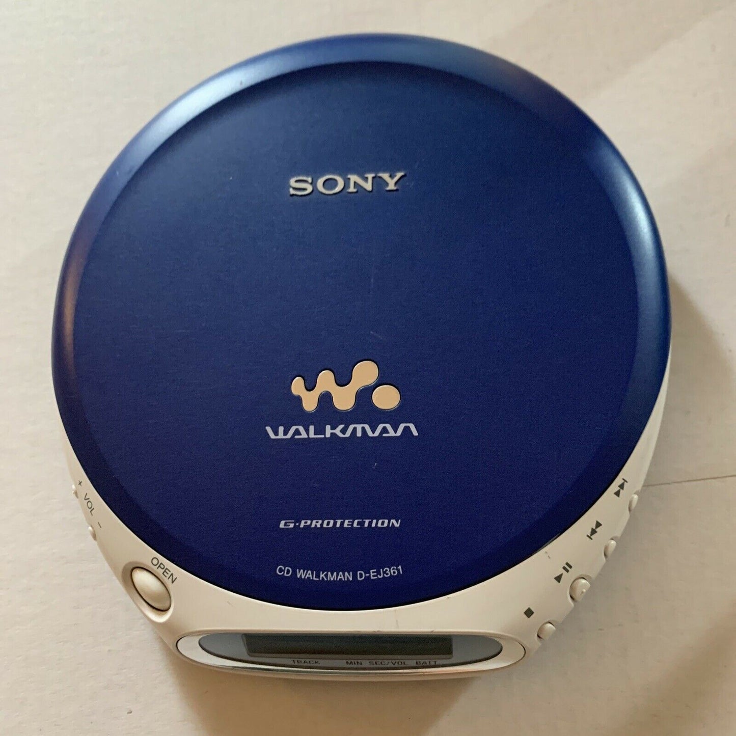 Sony D-EJ361 CD Walkman Portable CD Player