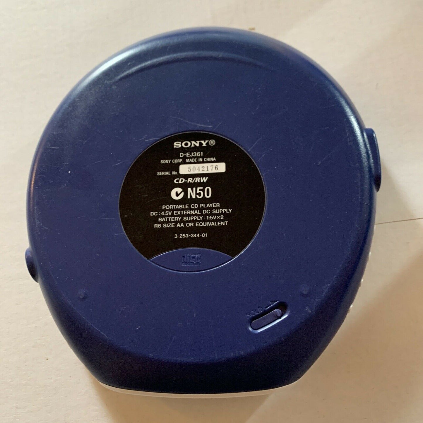 Sony D-EJ361 CD Walkman Portable CD Player