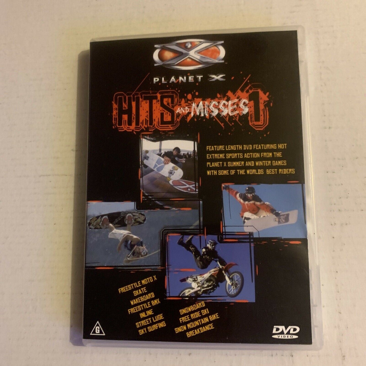 Planet X - Hits And Misses 1 (DVD, 2004) All Regions