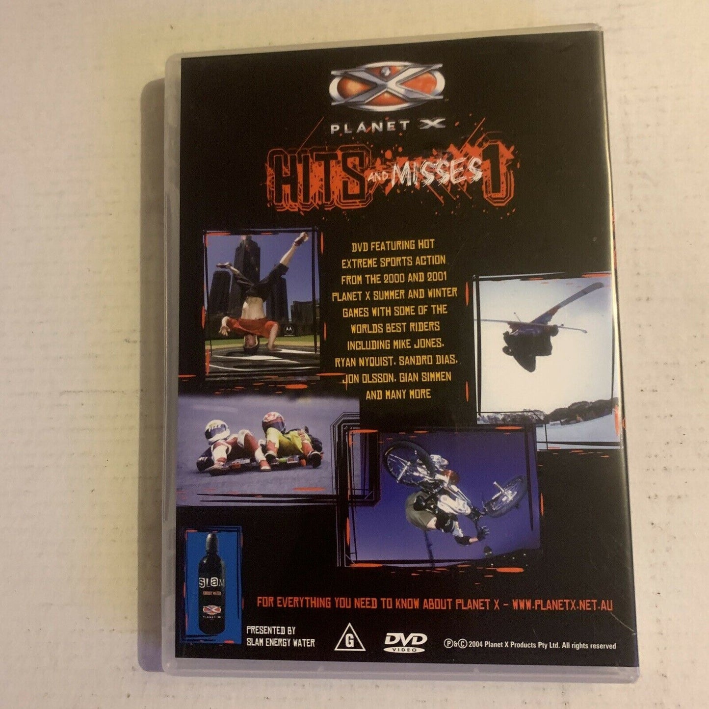 Planet X - Hits And Misses 1 (DVD, 2004) All Regions