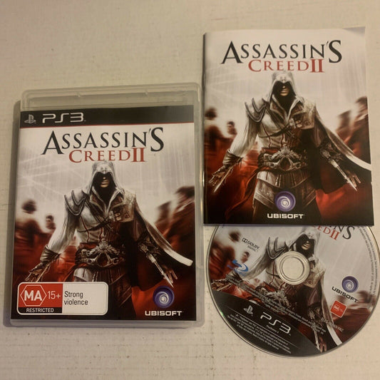 Assassin's Creed II - Sony PlayStation 3  with Manual