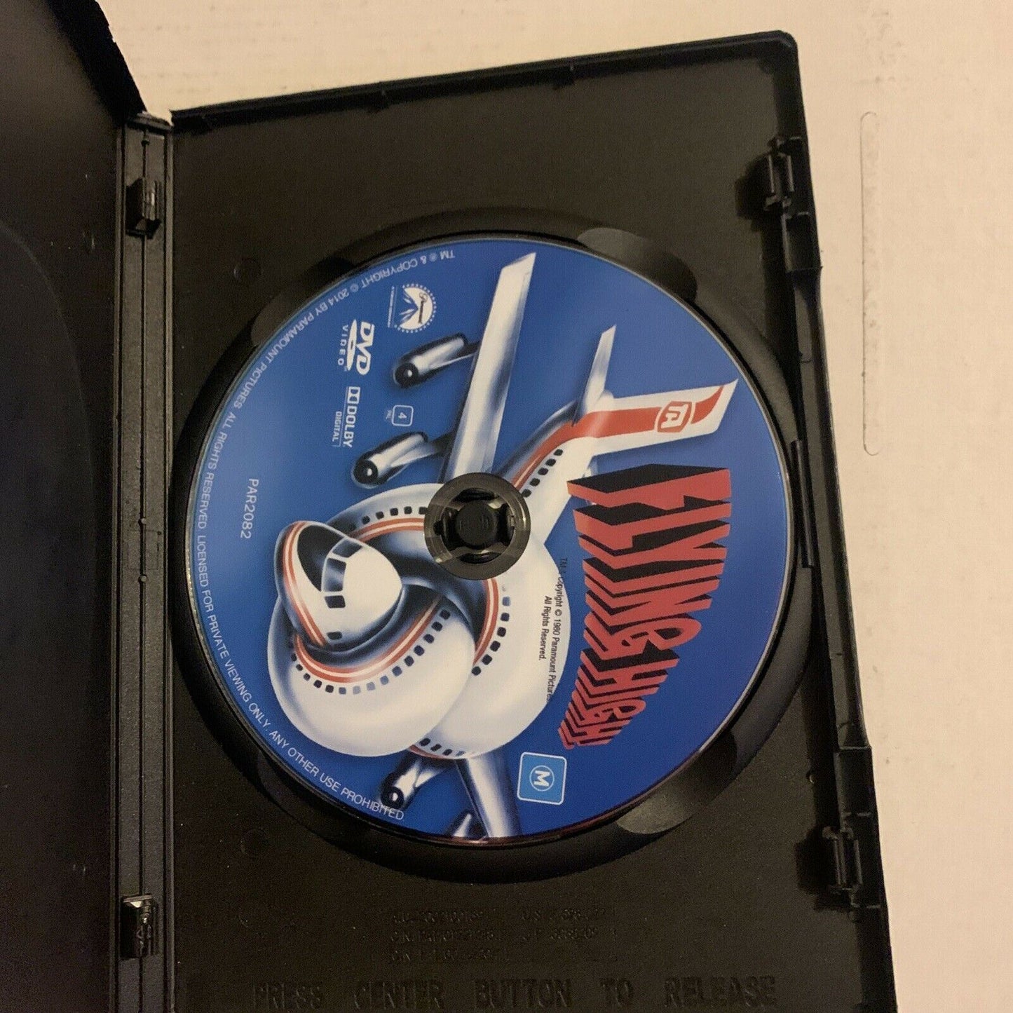 Flying High (DVD, 1980) Robert Hays, Julie Hagerty, Leslie Nielsen - Region 4