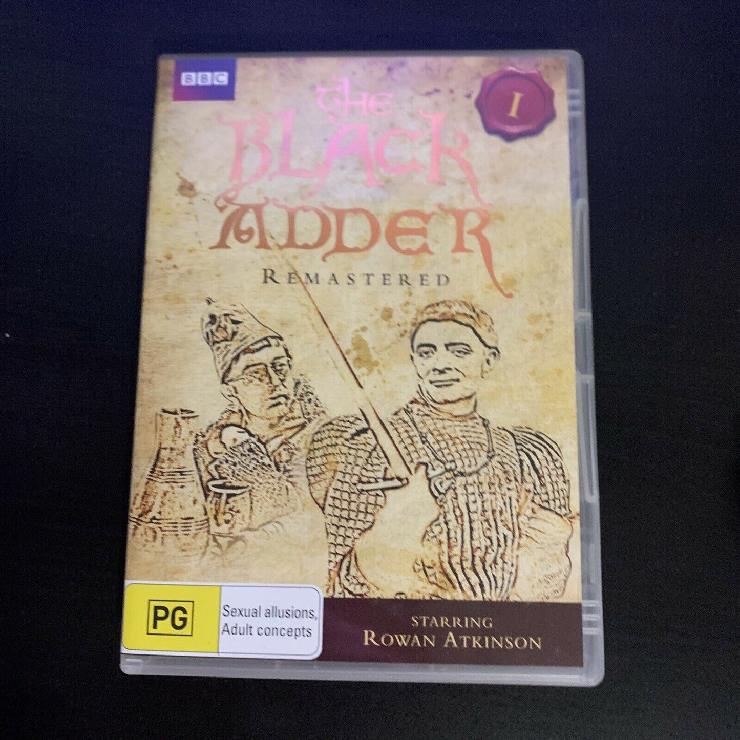 Black Adder : Series 1 - Remastered (DVD, 1983) Rowan Atkinson. Region 4