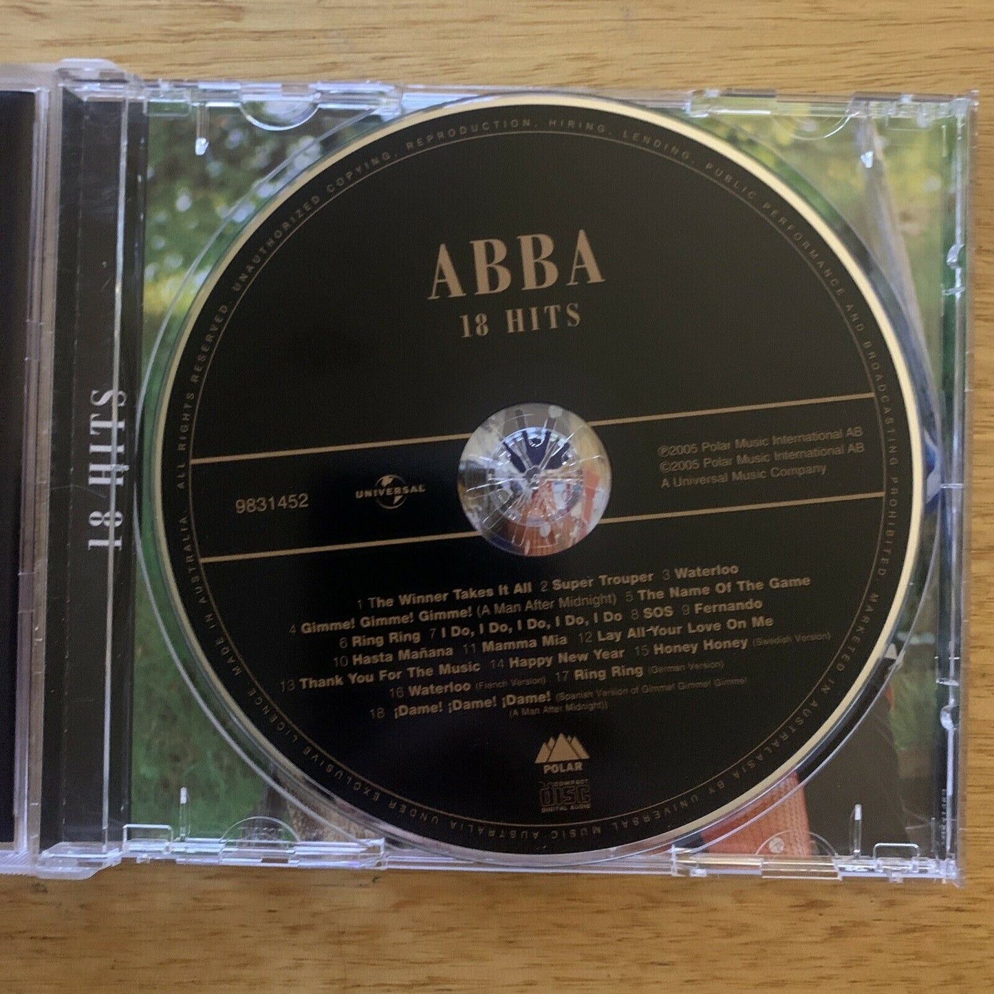 18 Hits by ABBA (CD, Sep-2005, Universal)