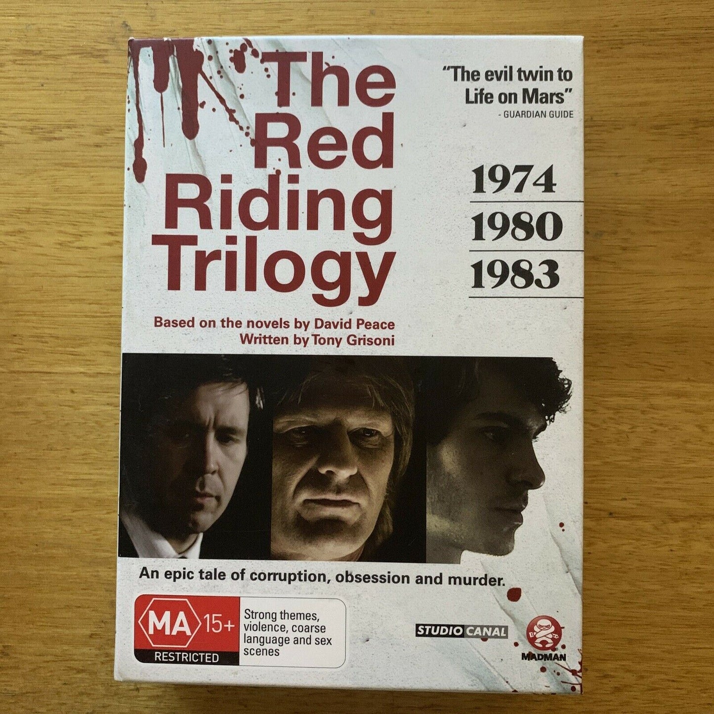 The Red Riding Trilogy -1974, 1980, 1983 Box Set (DVD, 2009) Region 4