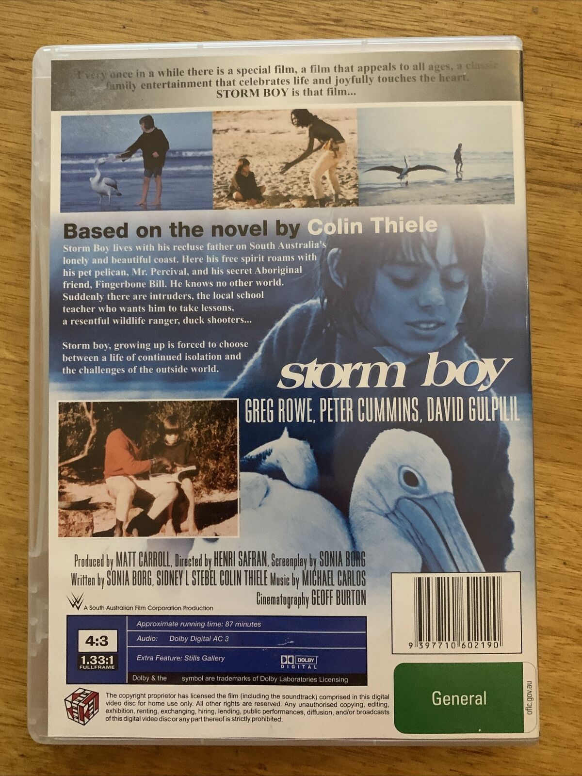 Storm Boy - Special Anniversary Edition (DVD, 1976) Peter Cummins, David Gulpili