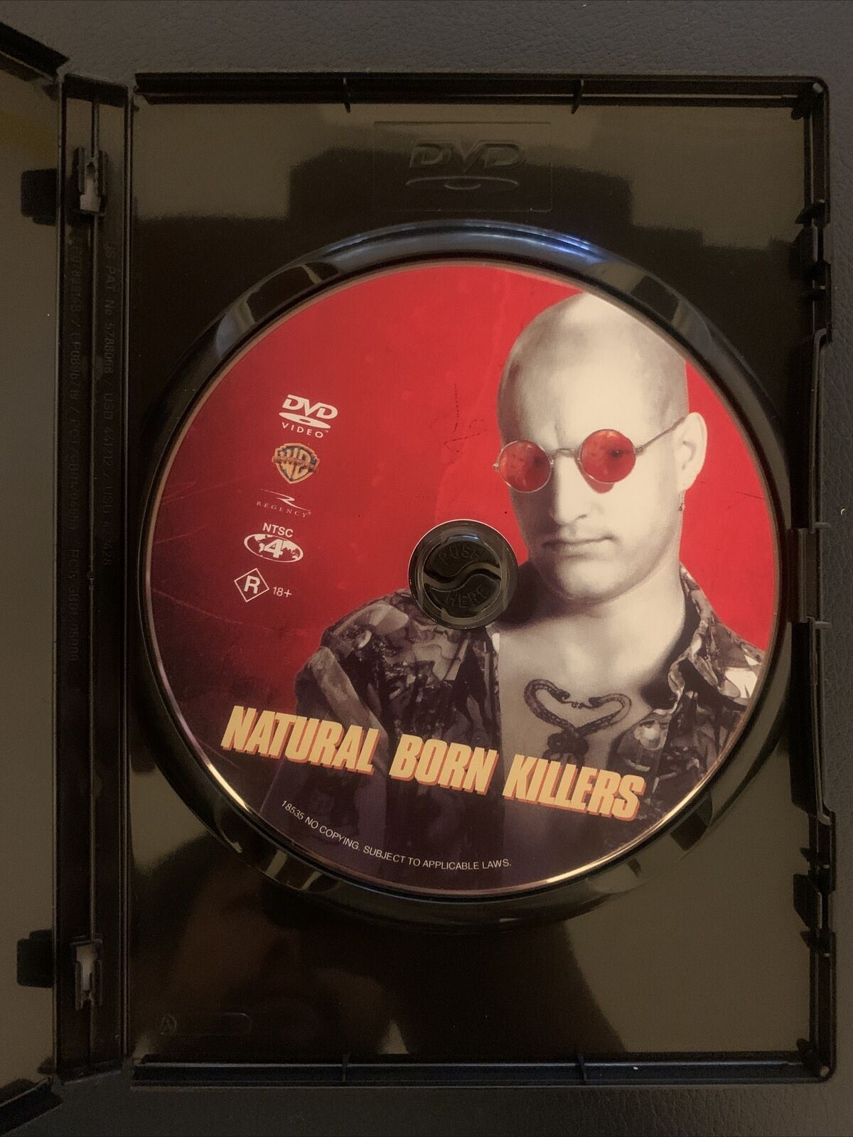 Natural Born Killers (DVD, 1994) Woody Harrelson, Juliette Lewis - Region 4