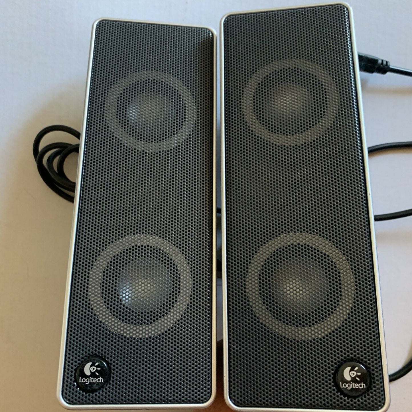 Logitech USB Powered External Speakers S-0194B Excellent Sound Quality