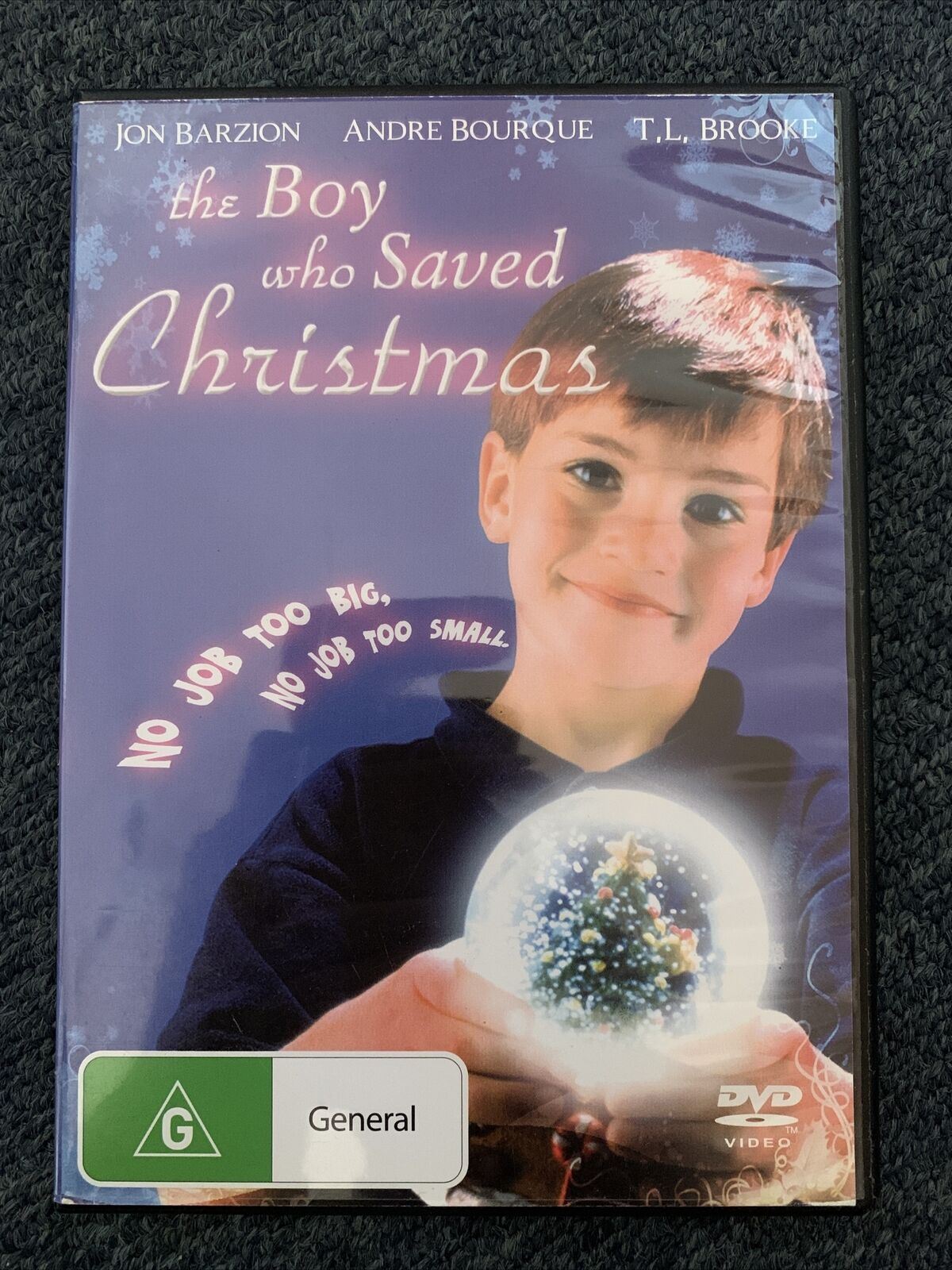The Boy Who Saved Christmas (DVD, 1998) Jon Barzion, Andre Bourque, Colin McClea