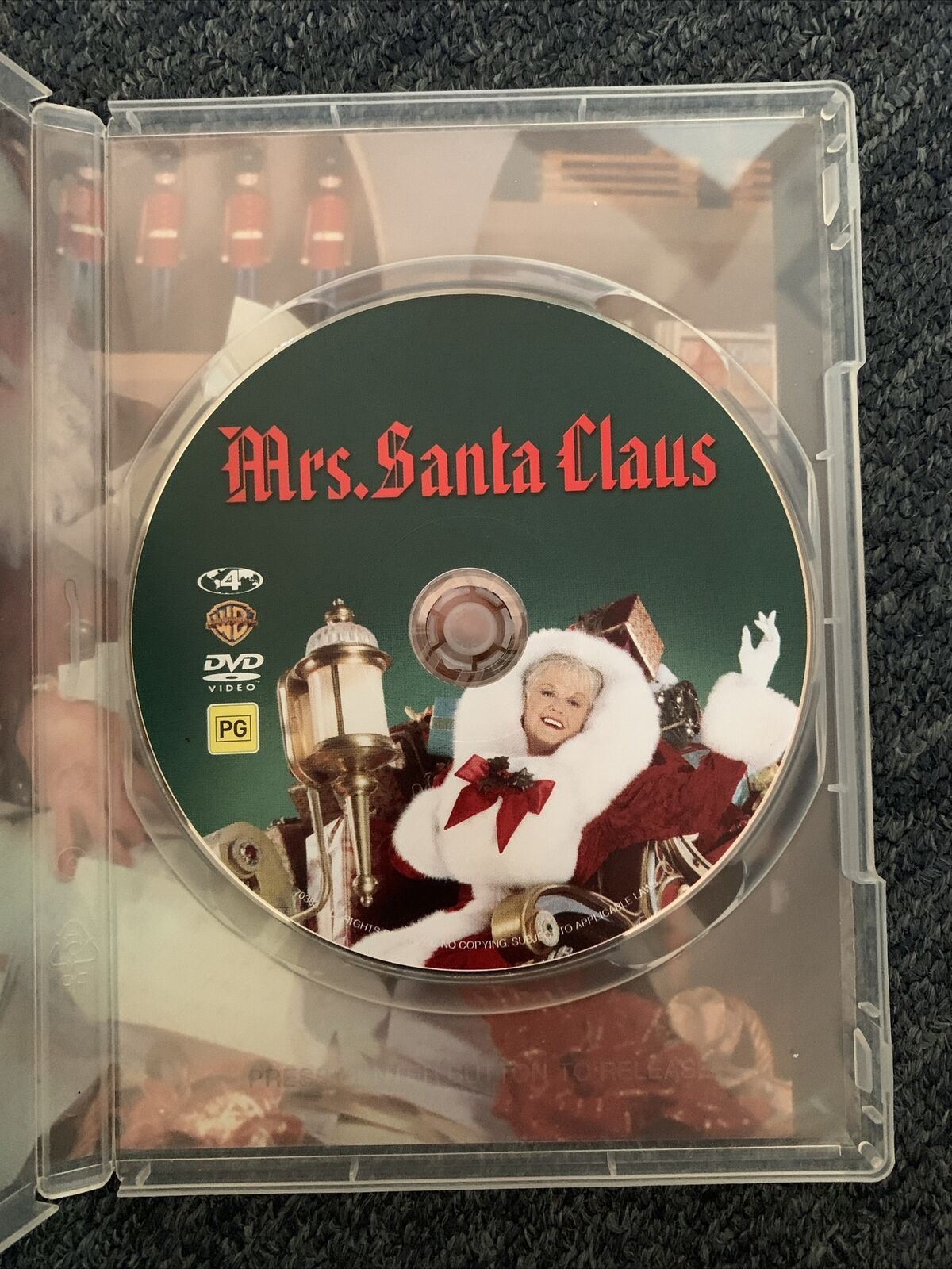 Mrs Santa Claus (DVD, 1996) Angela Lansbury, Michael Jeter - Region 4