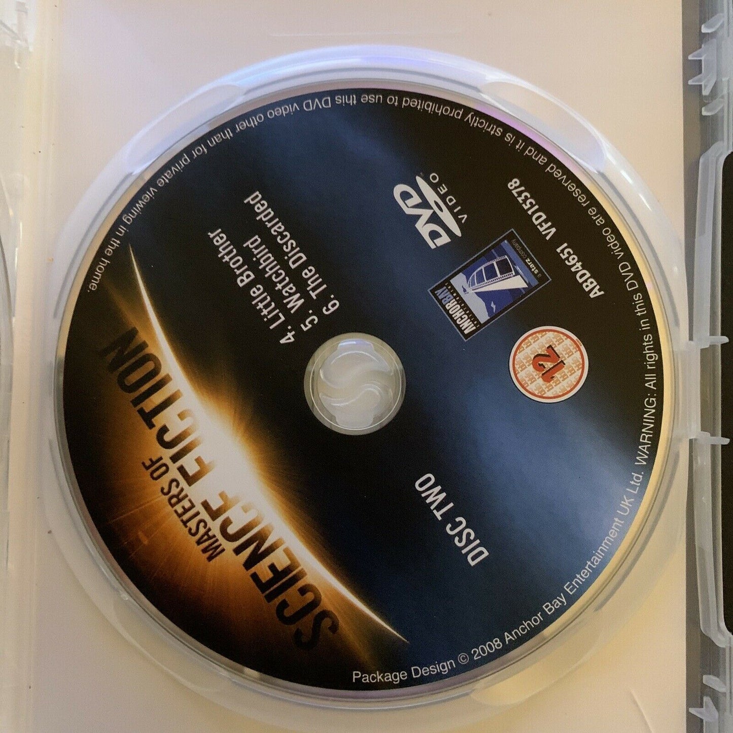 Masters Of Science Fiction (DVD, 2007) Stephen Hawking, Jason Diablo - Region 2