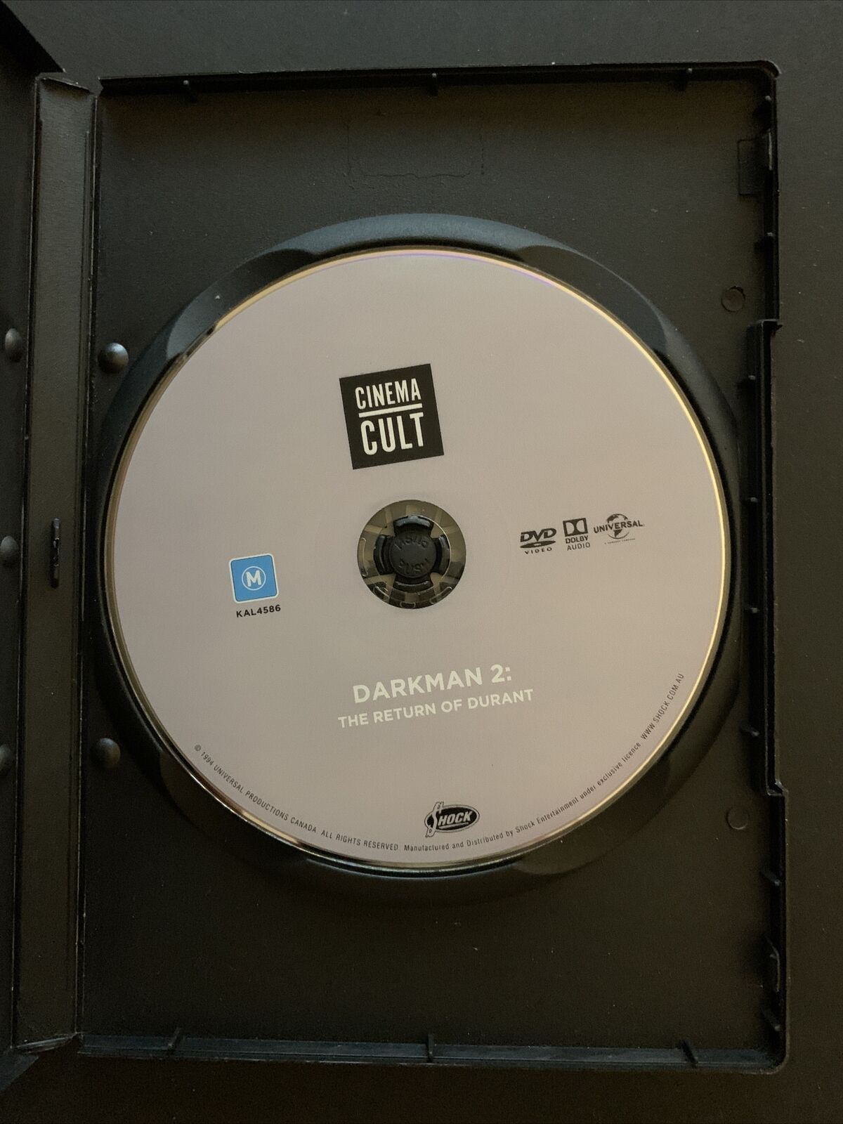 The Darkman II - Return Of Durant (DVD, 1995) Region 4