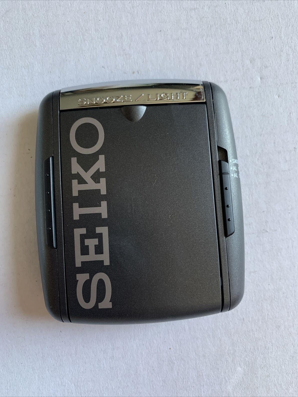 Seiko Portable Travel Alarm Clock Calender