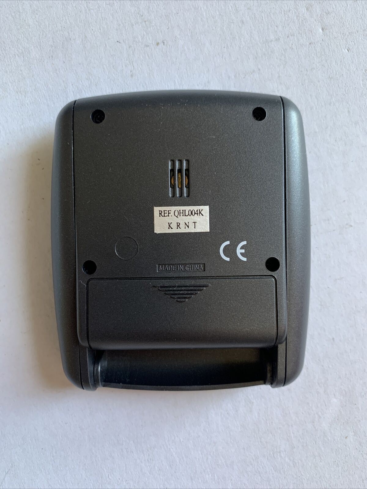 Seiko Portable Travel Alarm Clock Calender