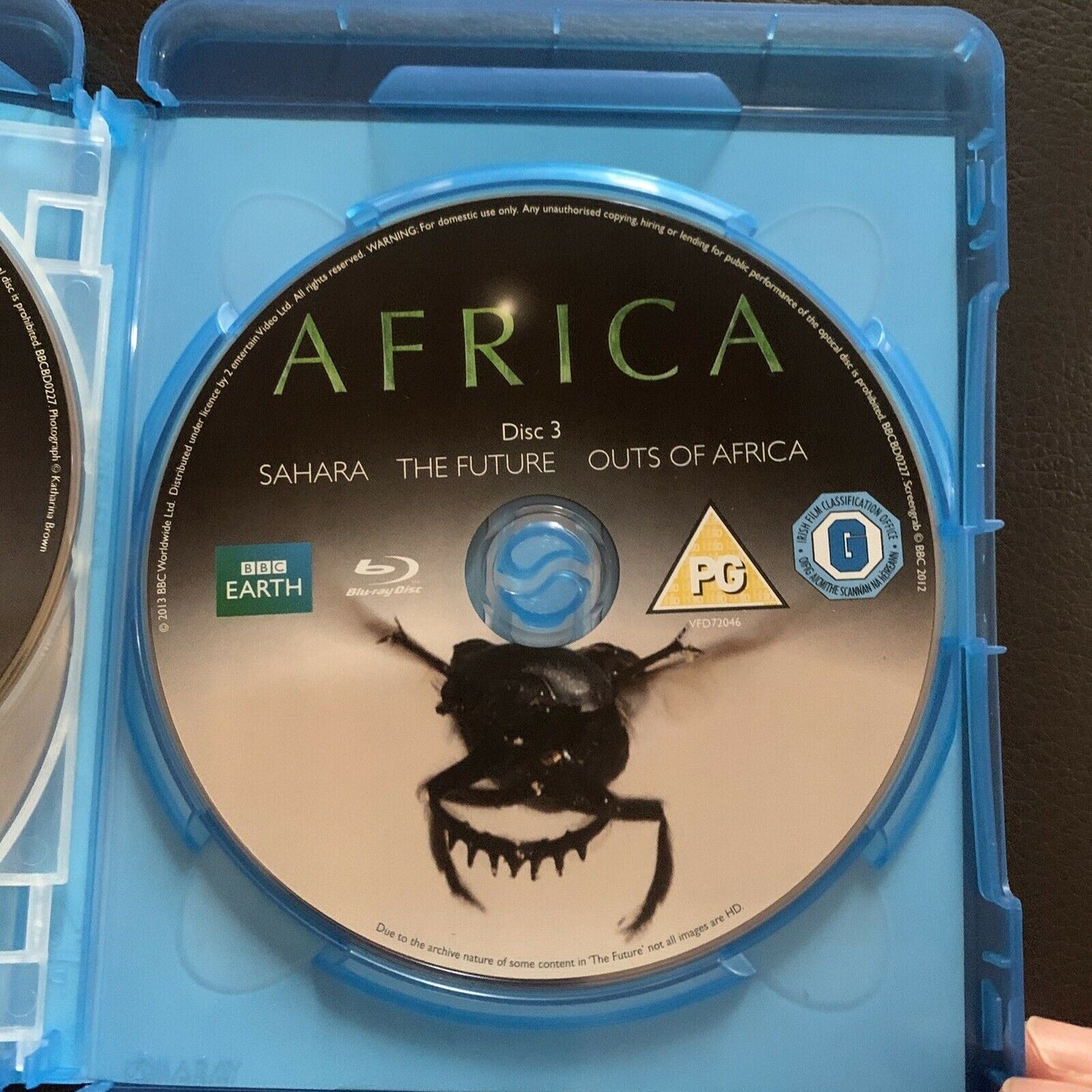 David Attenborough - Africa (Bluray, 2013, 3-Disc) BBC